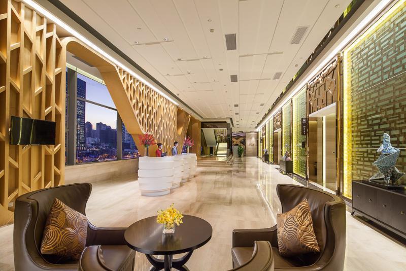 Ln Dongfang Hotel Financial Center, Foshan Eksteriør billede